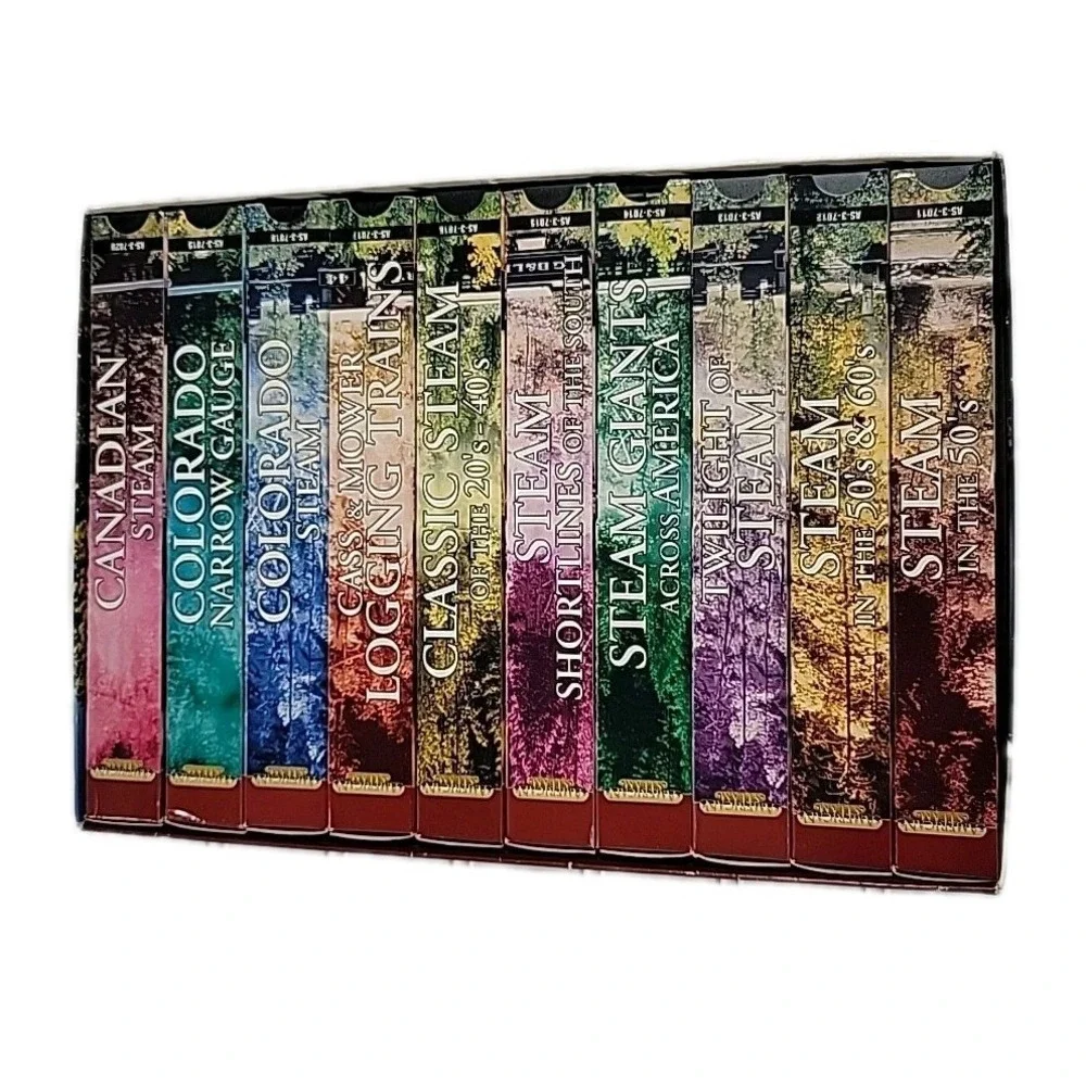 American Steam‎ The Ultimate Rail Experience A Vanishing Era VHS Set
